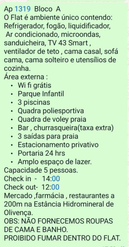 Appartement Flat Olivença - Ilhéus Extérieur photo